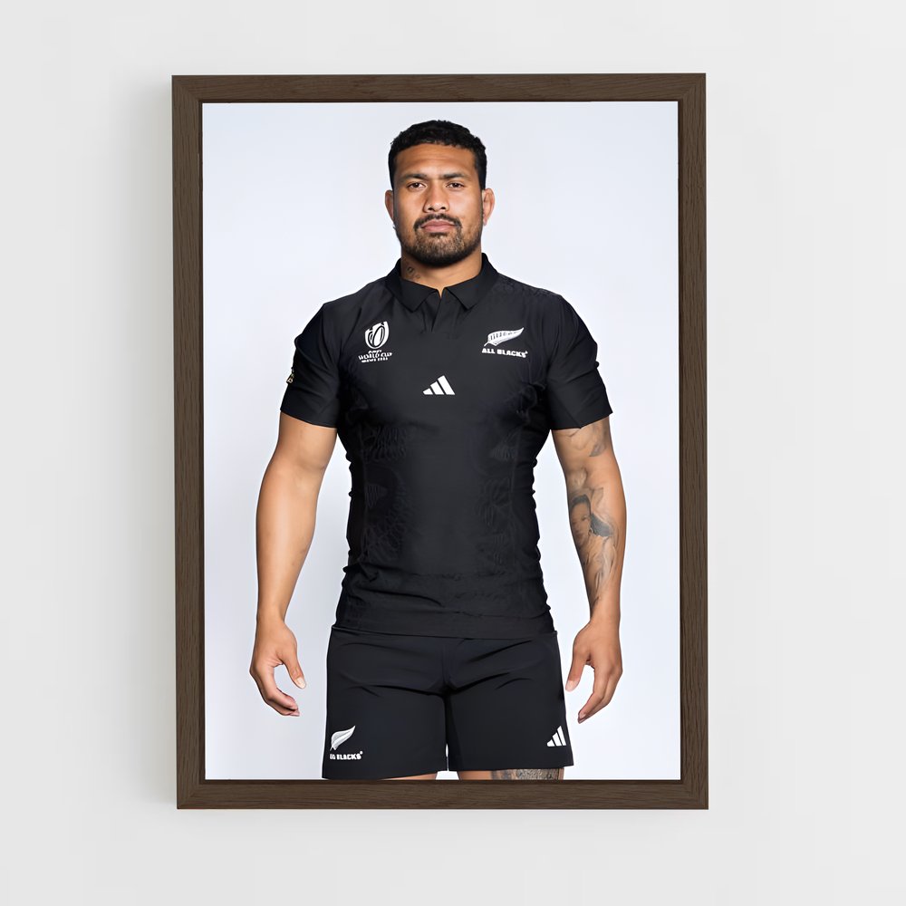 Poster All Blacks Ardie – affiche Rugby (vue 5)